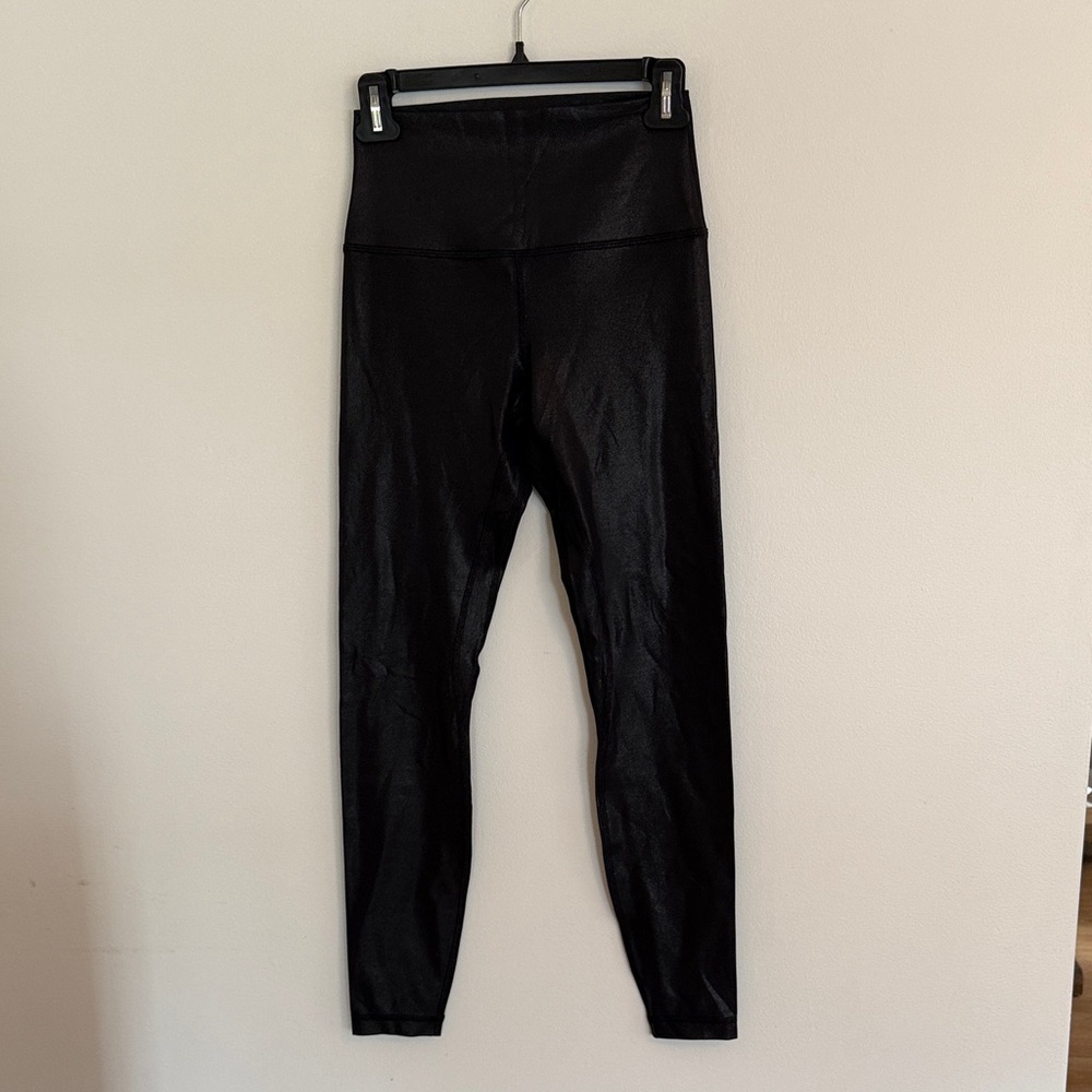 Lululemon Black Shimmery Leggings